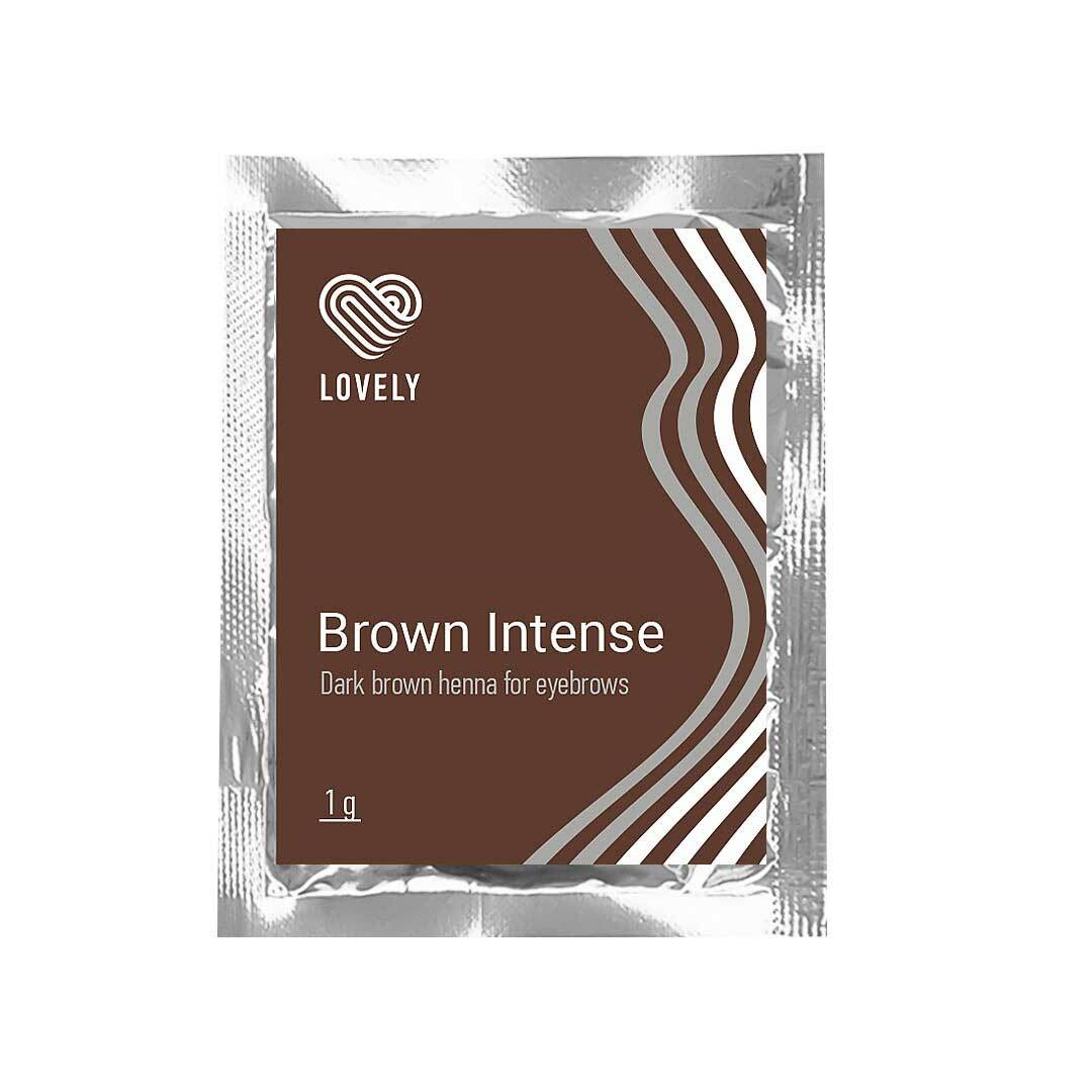 Henna color marrón oscuro "Brown Intense" 1g