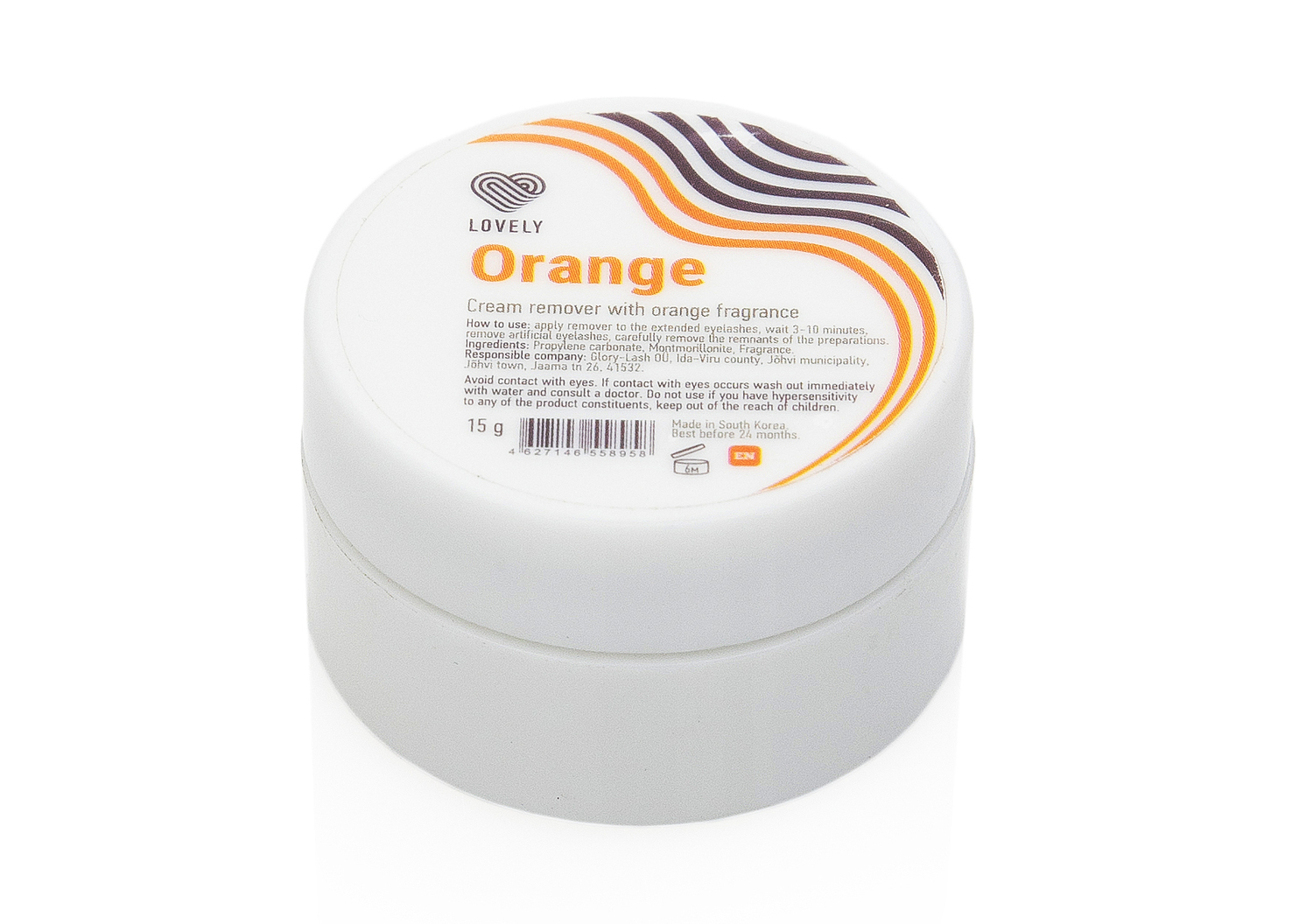 Remuvedor en crema Lovely (Naranja), 15g - no disponible Remuvedor en crema Lovely (Naranja), 15g - no disponible