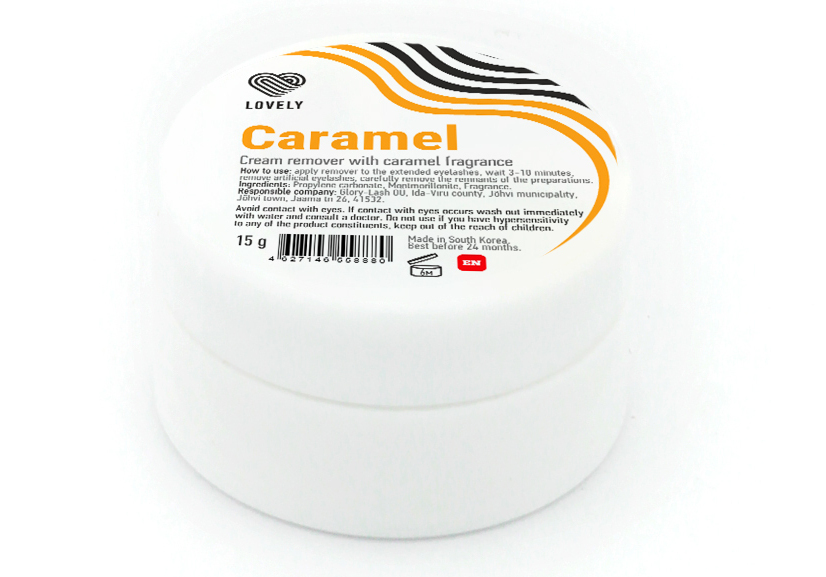 Remuvedor en crema Lovely (Caramel), 15g