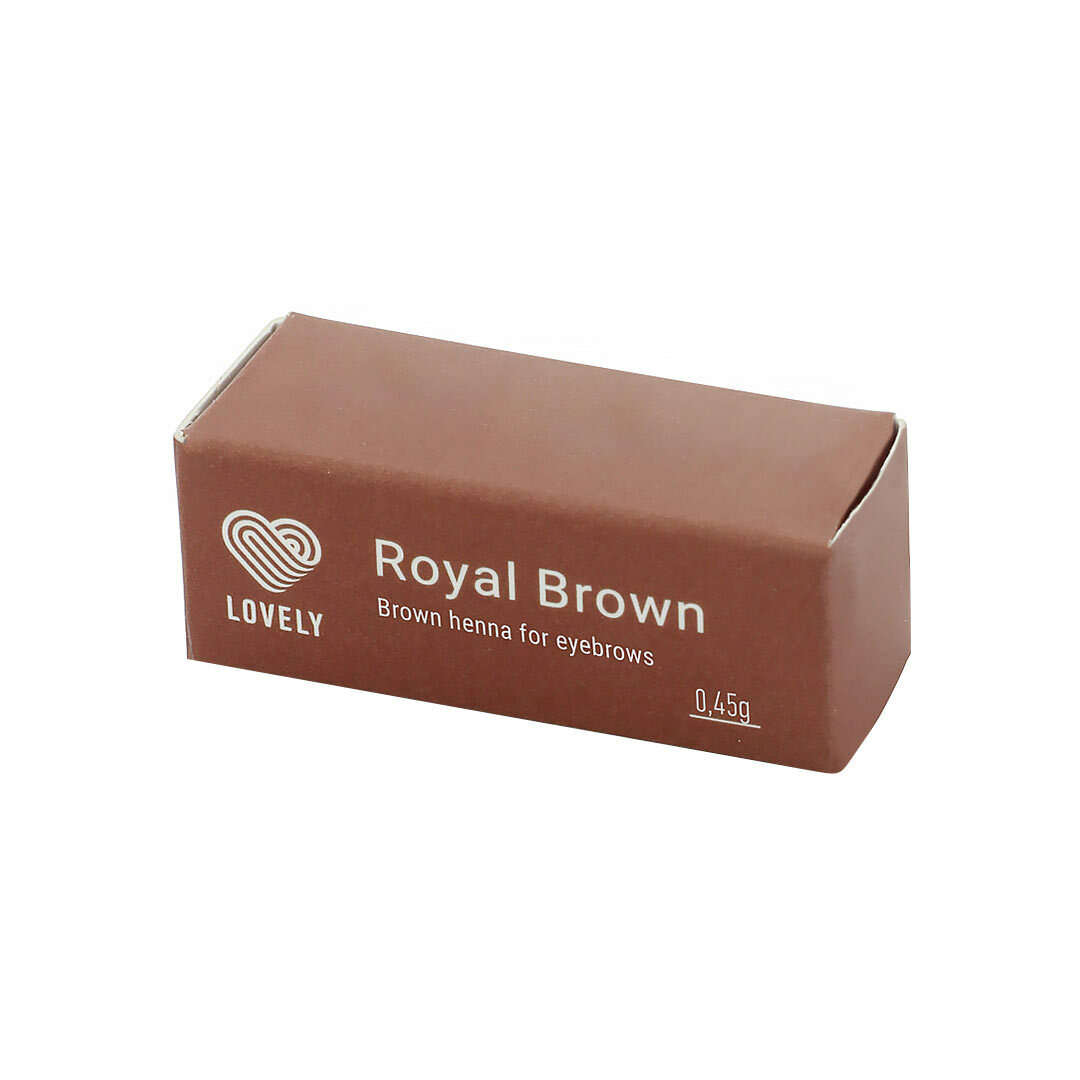 Henna color marrón "Royal Brown" 0.45g