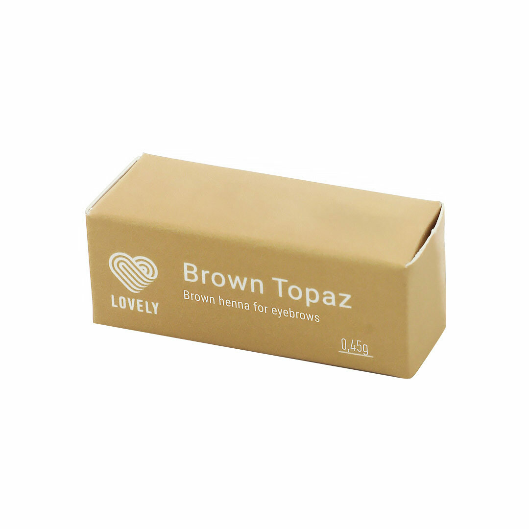 Henna color marrón claro "Brown Topaz" 0.45g